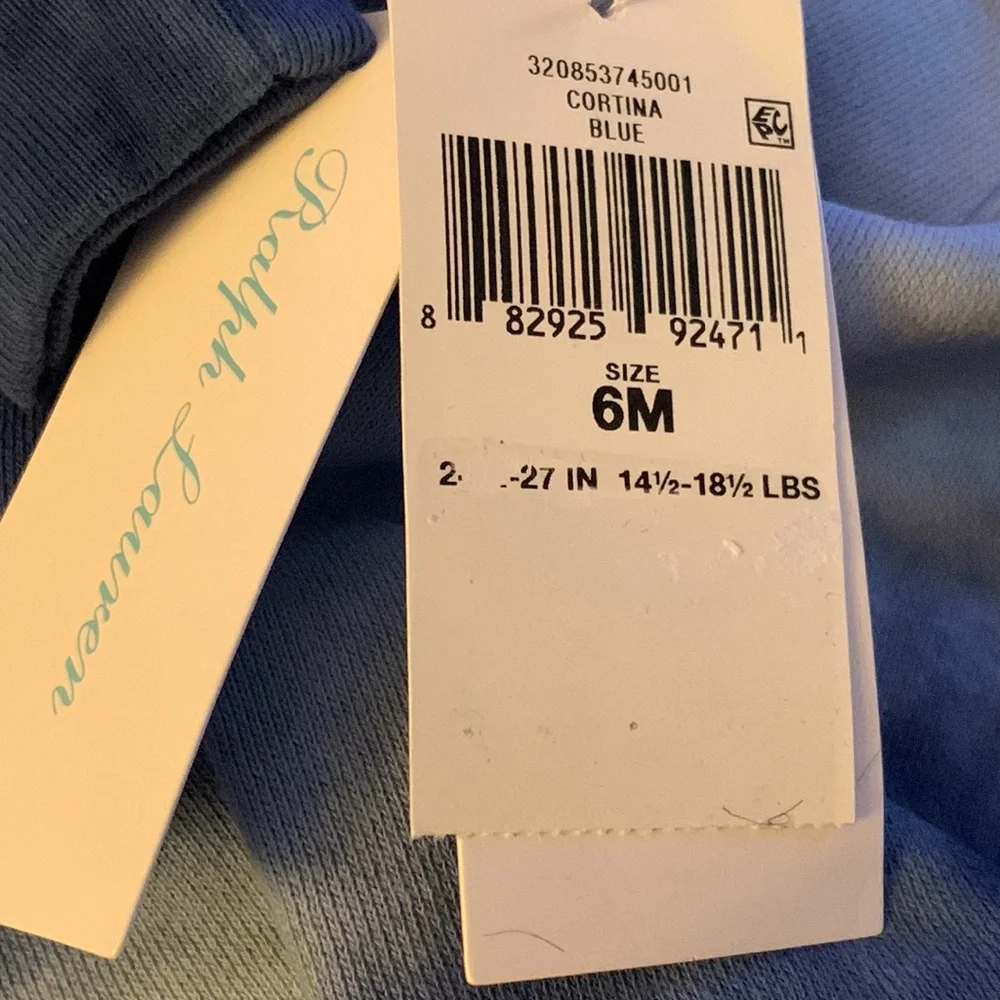 Ralph Lauren Blue Tie Dye Romper